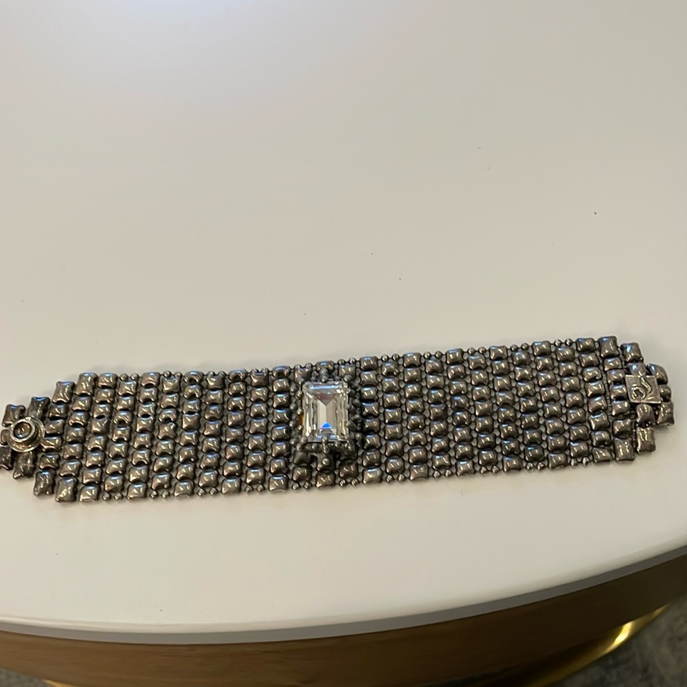 Sergio Gutierrez Liquid silver bracelet